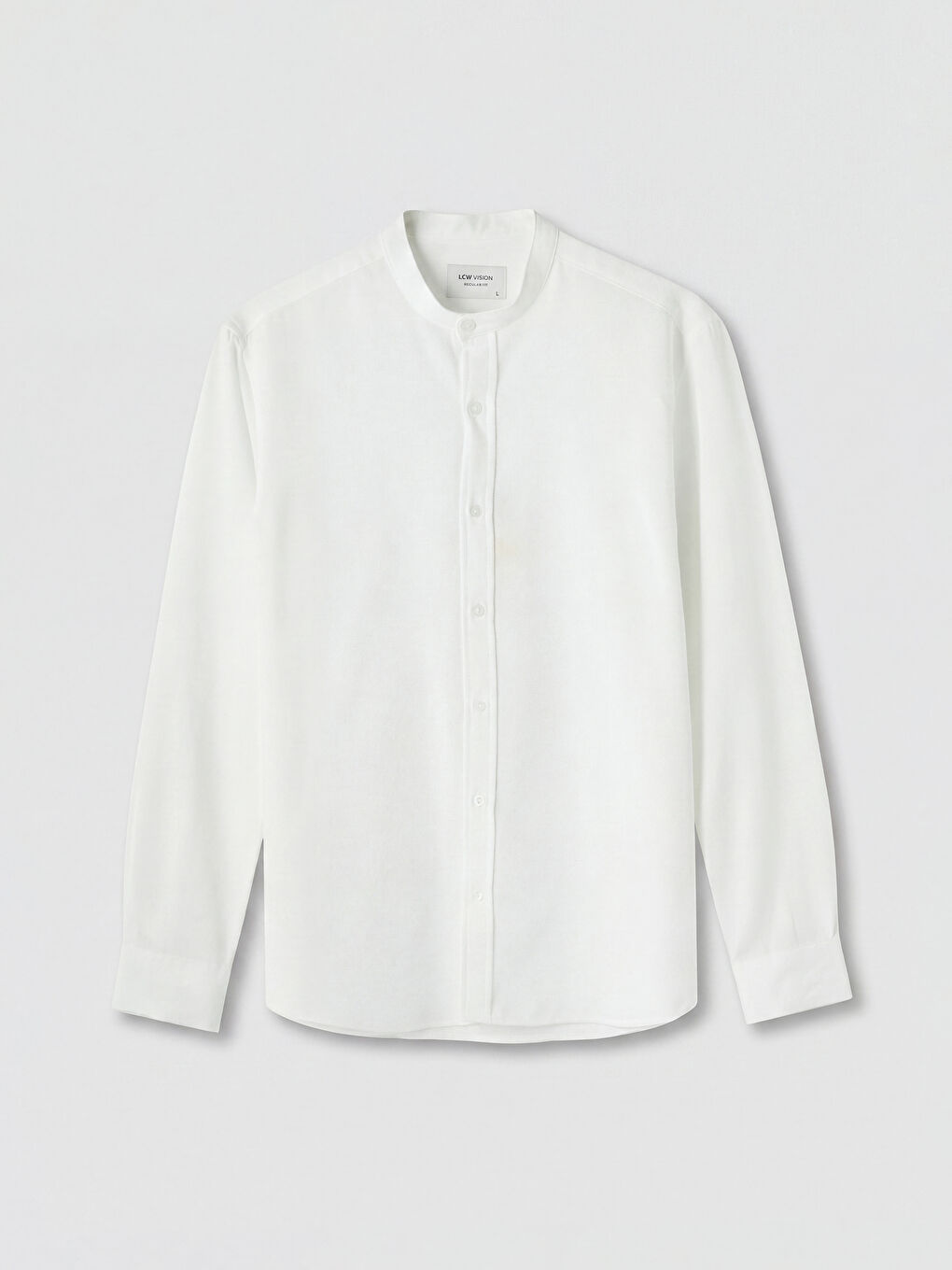 Beyaz Regular Fit Erkek Gömlek