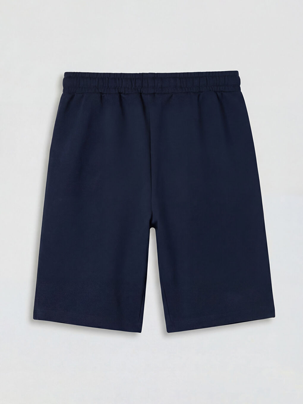 Lacivert Beli Lastikli Erkek Çocuk Şort-1