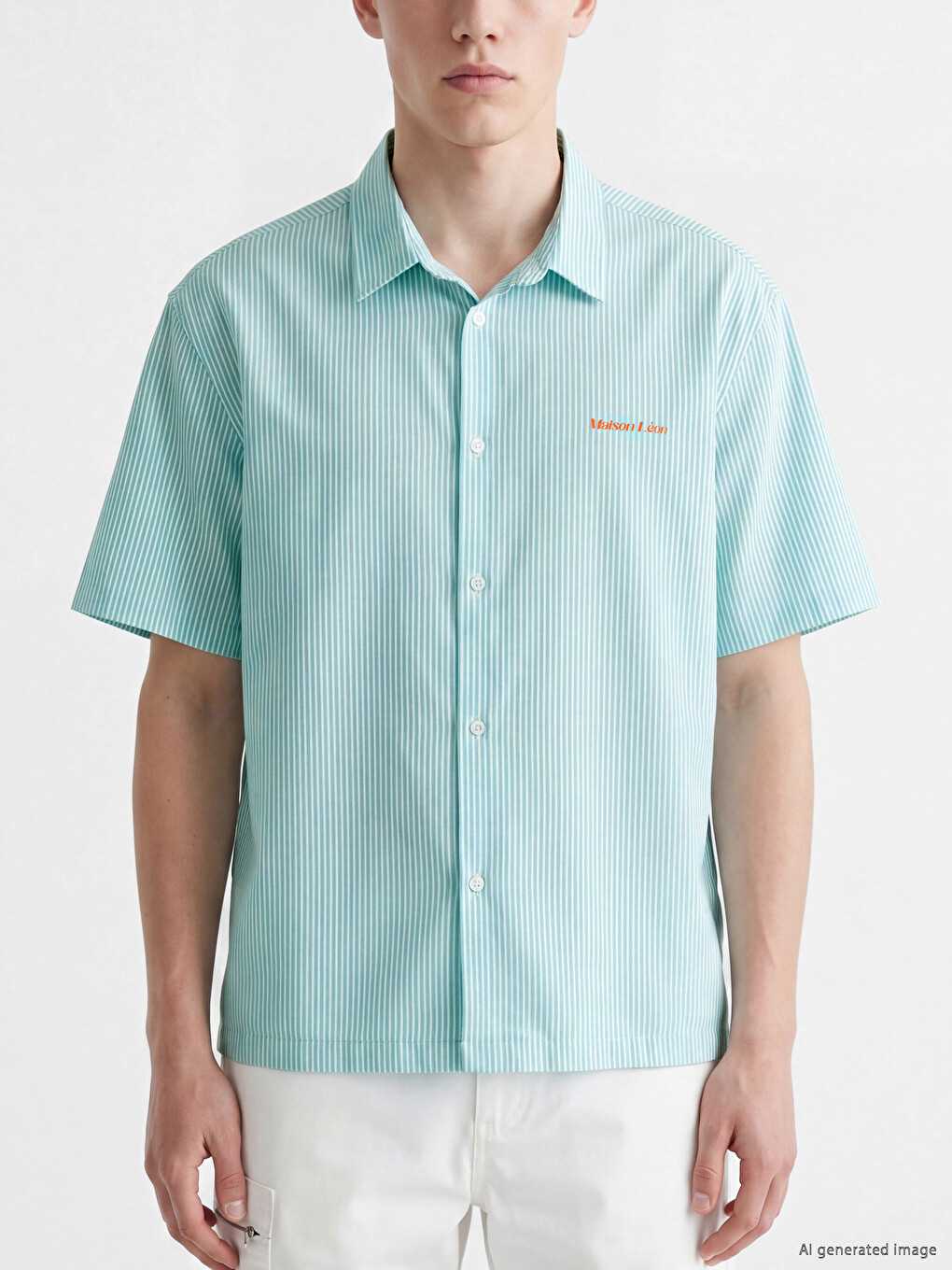 Comfortable Fit Striped Men's Shirt-2