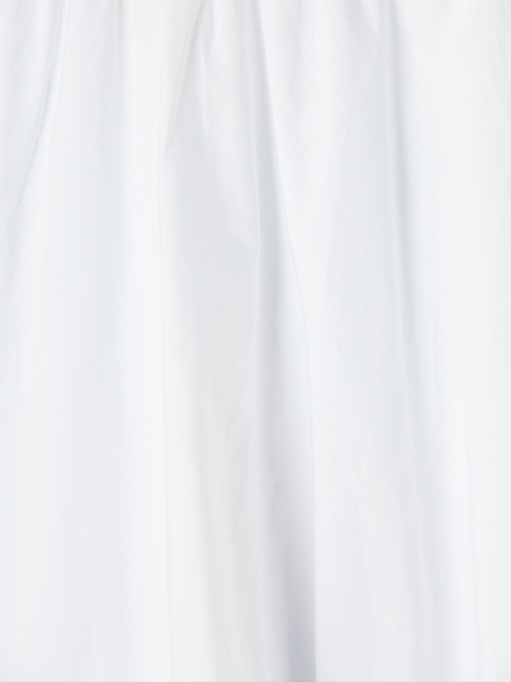 Beyaz Beli Lastikli Balon Etek-2