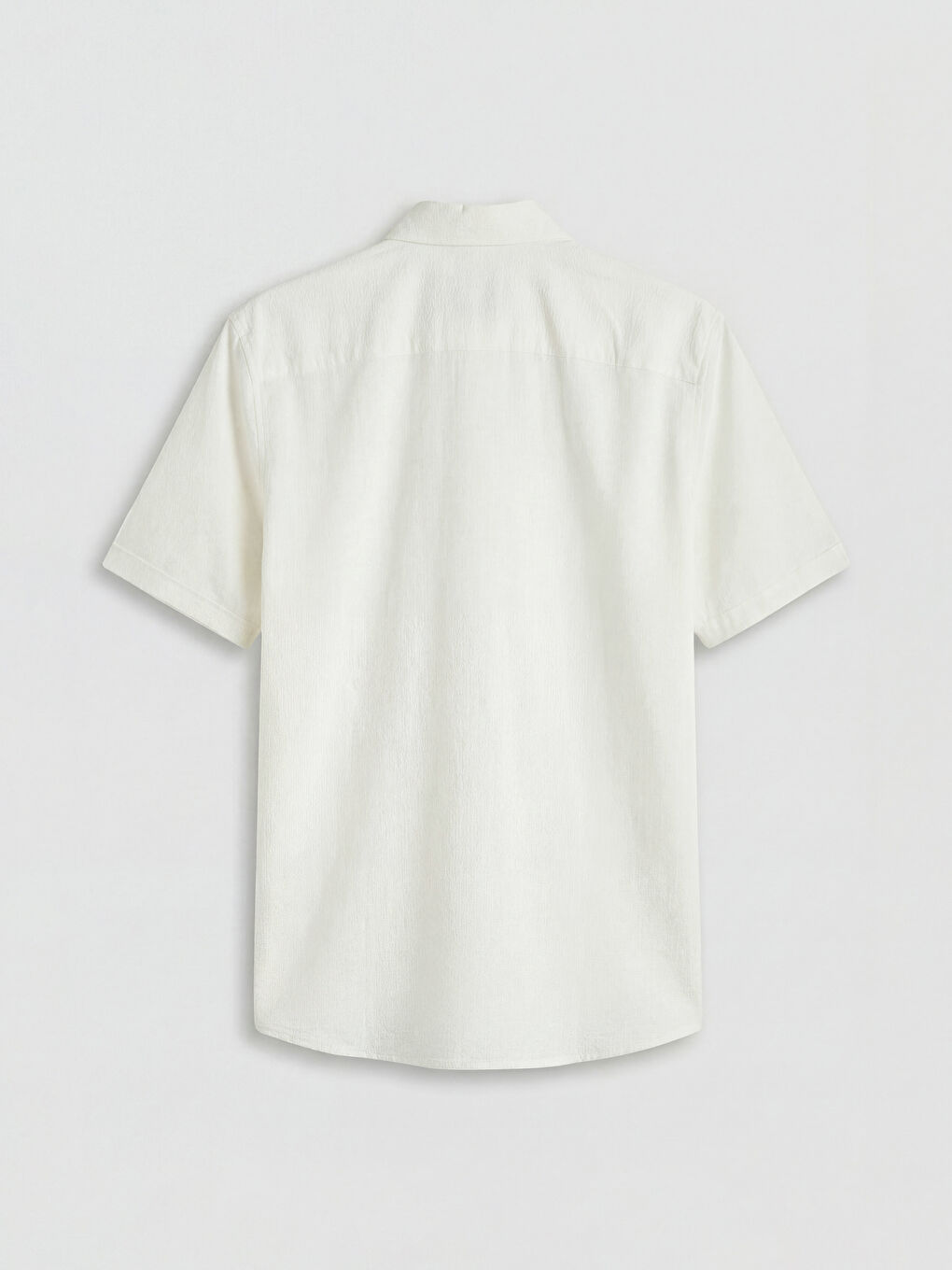 Ekru Regular Fit Erkek Gömlek-1