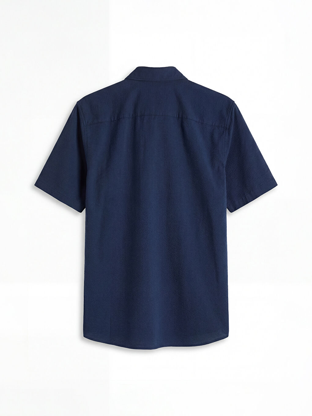 Lacivert Regular Fit Erkek Gömlek-1