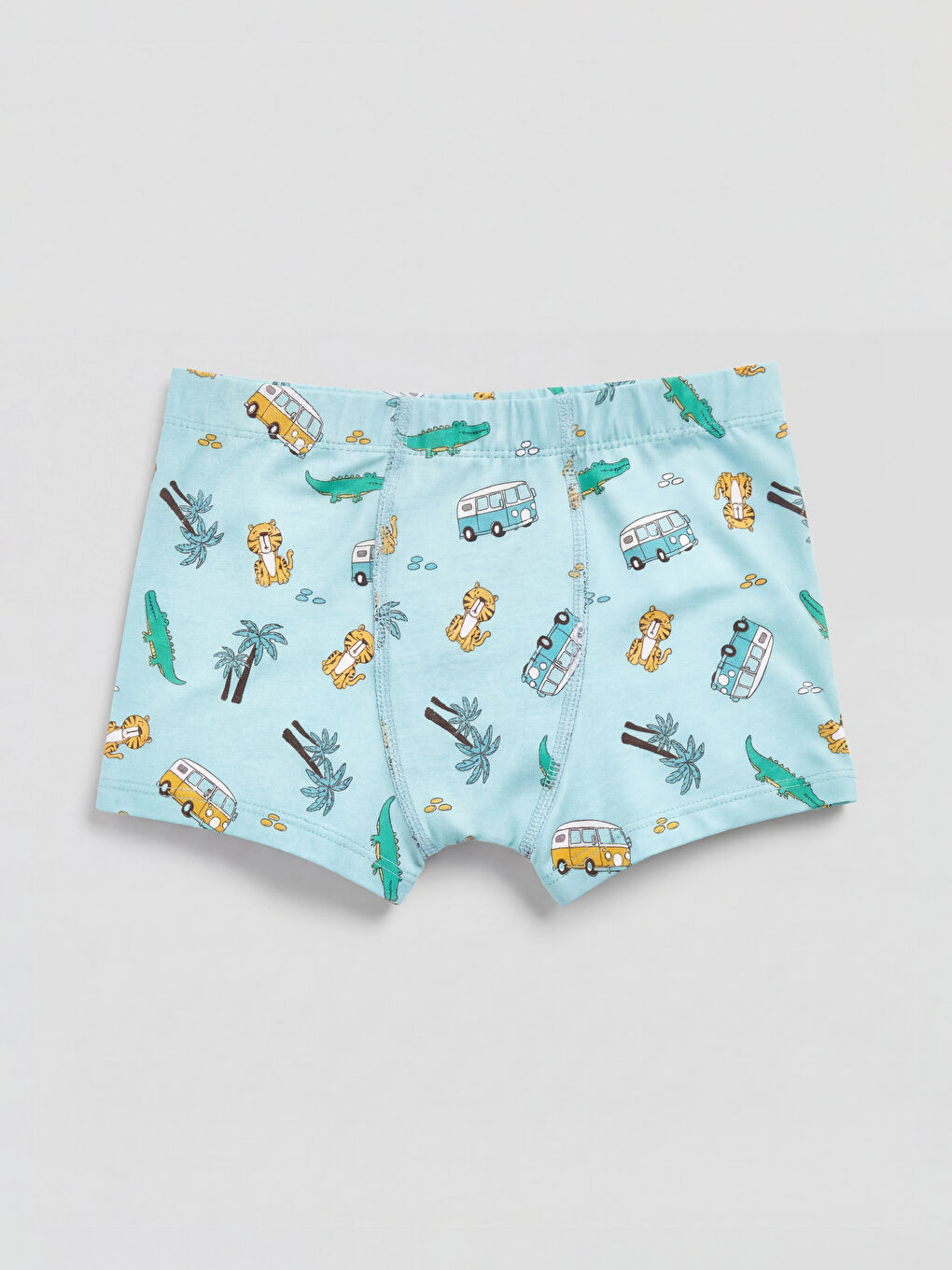 Beyaz Erkek Çocuk Boxer 3'lü-2