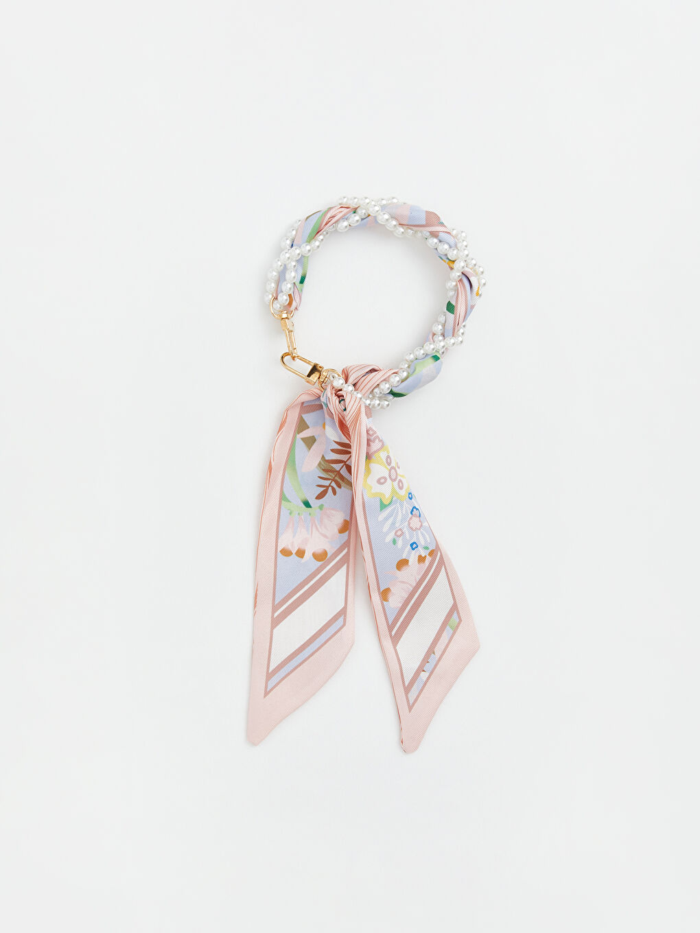 Beyaz Çanta Charmı ve Kadın Cüzdan-1