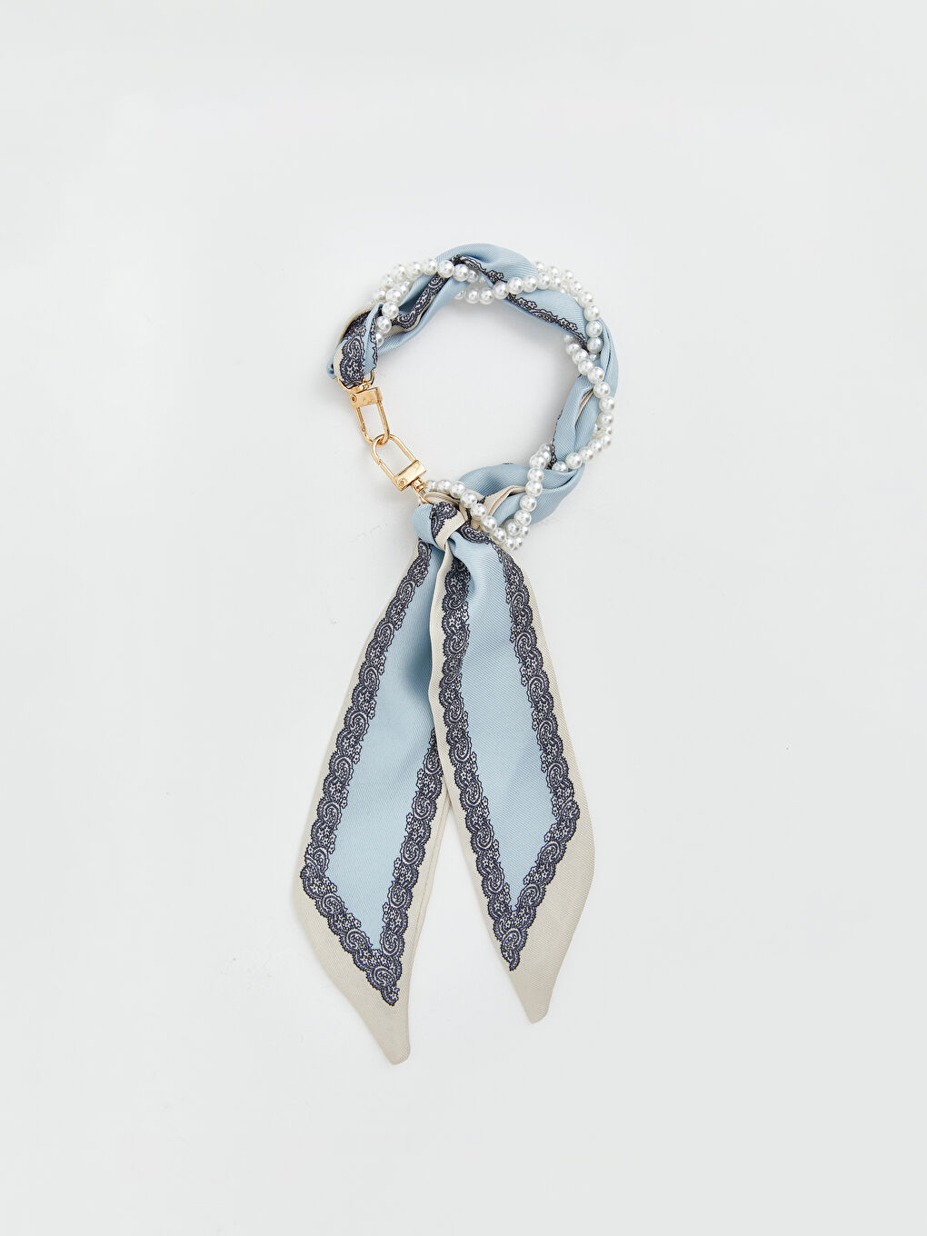 Mavi Çanta Charmı ve Kadın Cüzdan-1