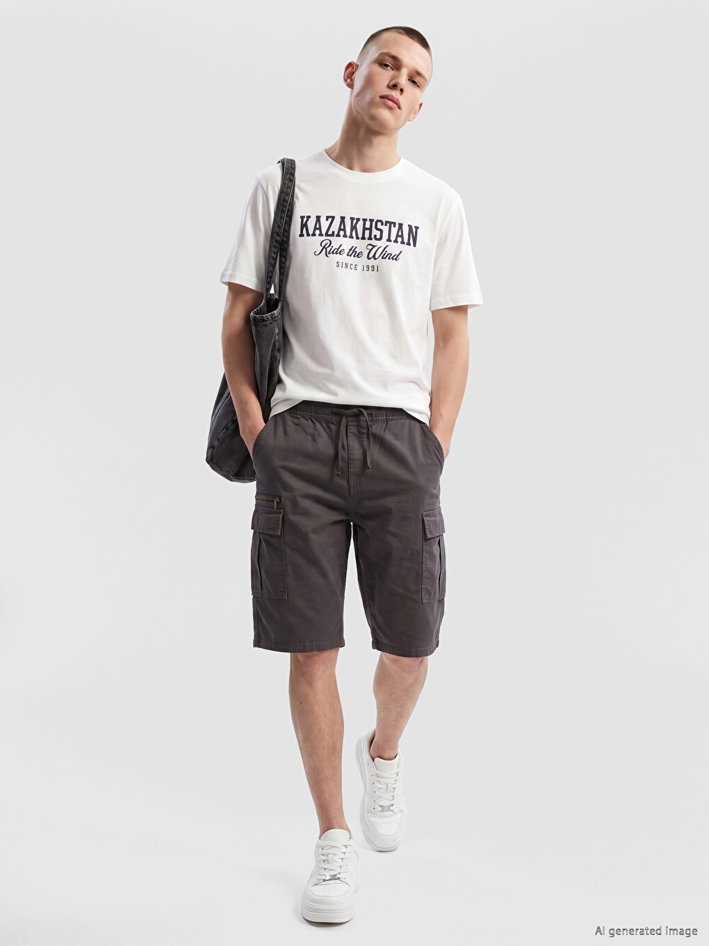 Relax Fit Men's Cargo Shorts-1