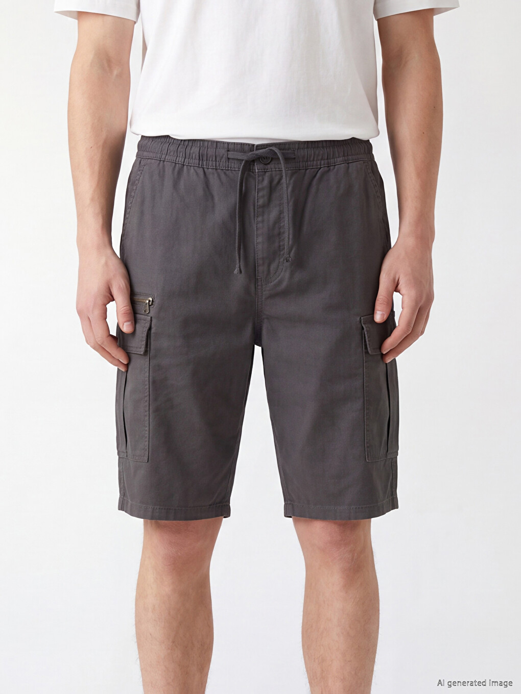 Relax Fit Men's Cargo Shorts-2