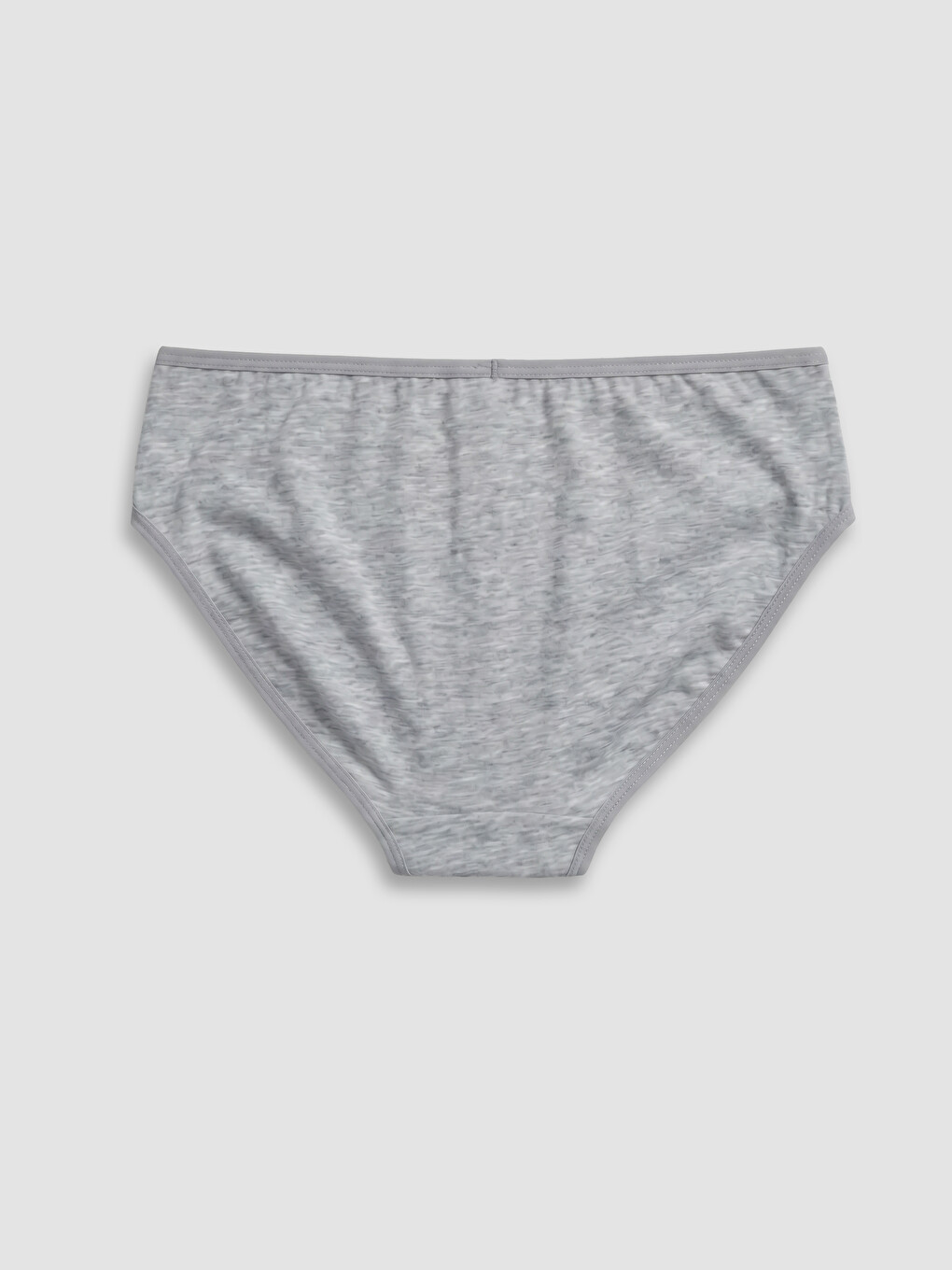 Gri Düz Bikini Külot-1
