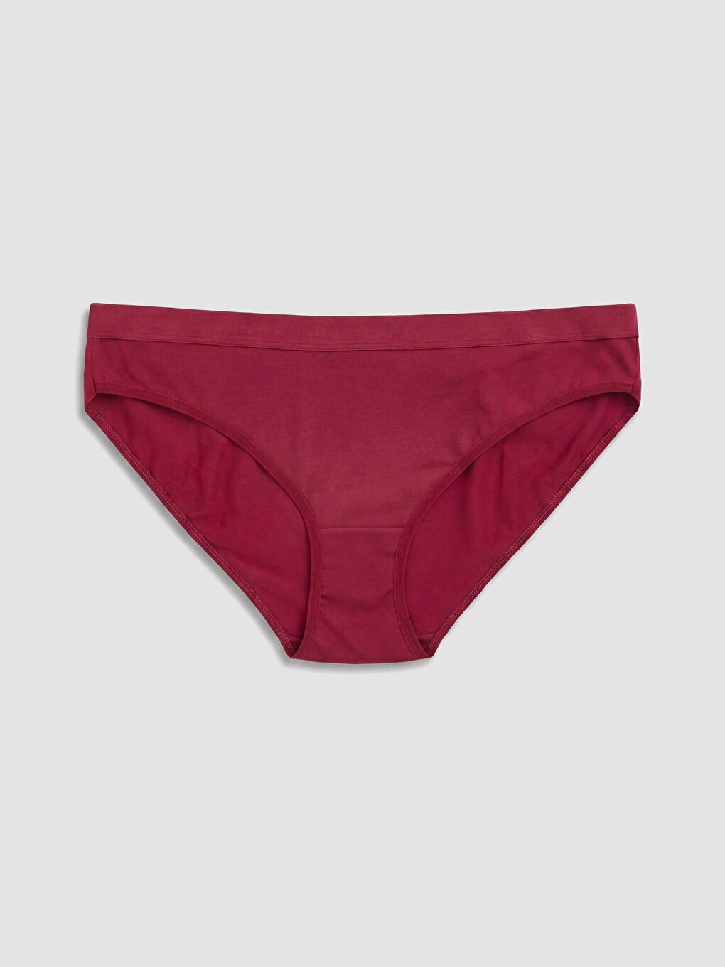 Ekru Desenli Bikini Külot 3'lü-4