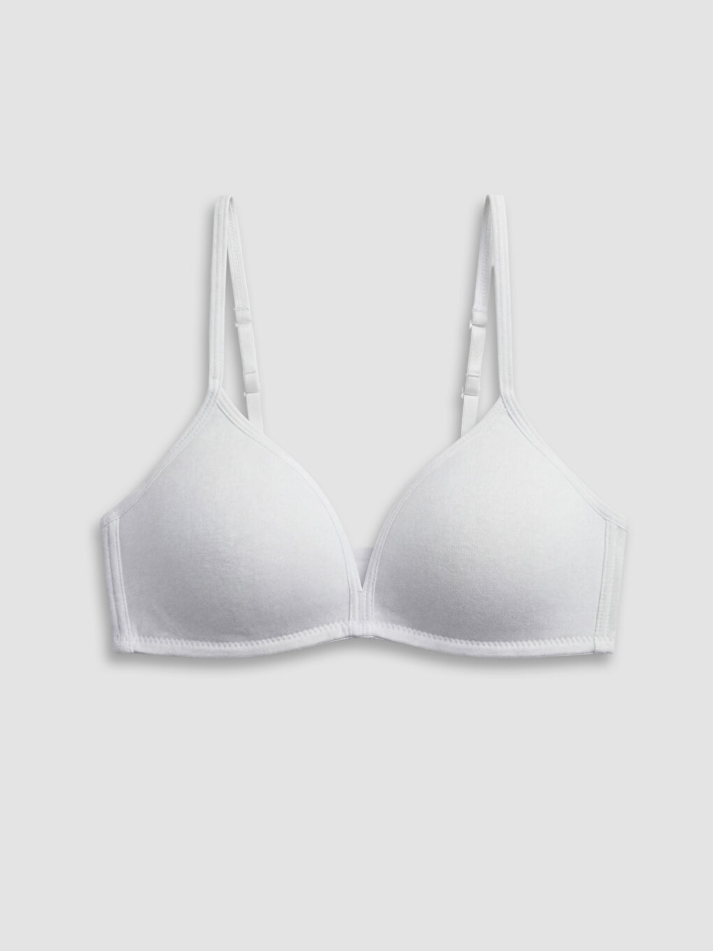 Gri Balensiz Dolgusuz İlk Sütyen 2'li-3