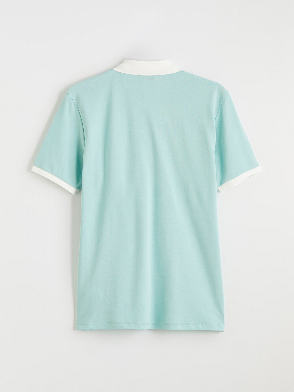 Turkuaz Polo Yaka Erkek Tişört-2