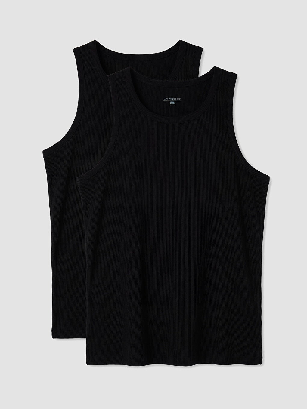 U Neck Men's Vest 2 Pack
