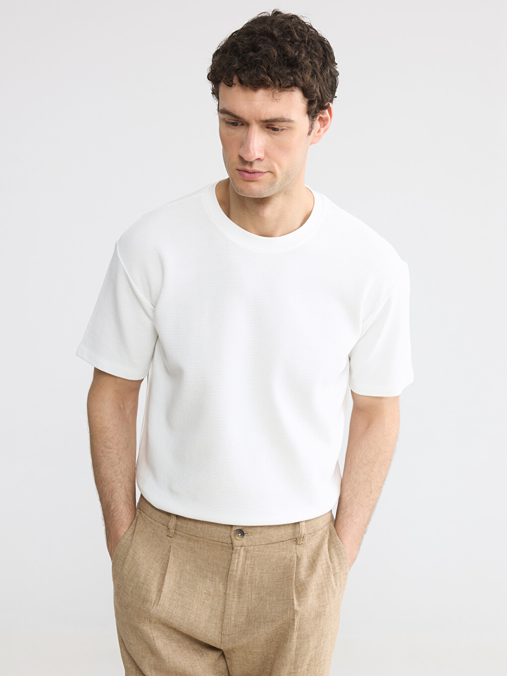 100% Cotton Basic Men's T-Shirt