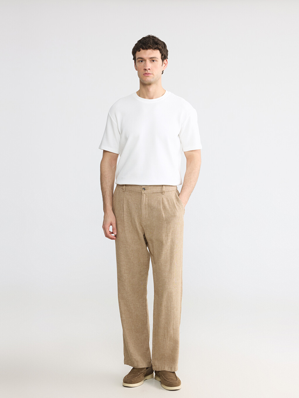 100% Cotton Basic Men's T-Shirt-1