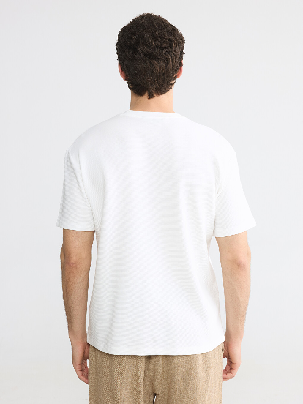 100% Cotton Basic Men's T-Shirt-3