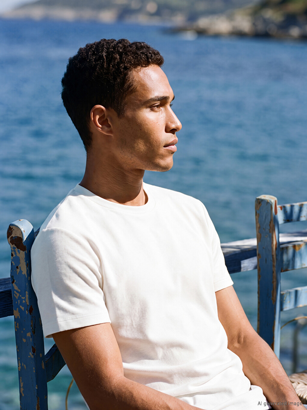 100% Cotton Basic Men's T-shirt