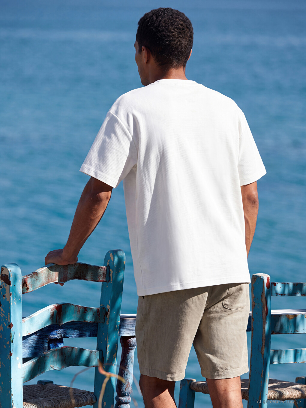 100% Cotton Basic Men's T-shirt-1