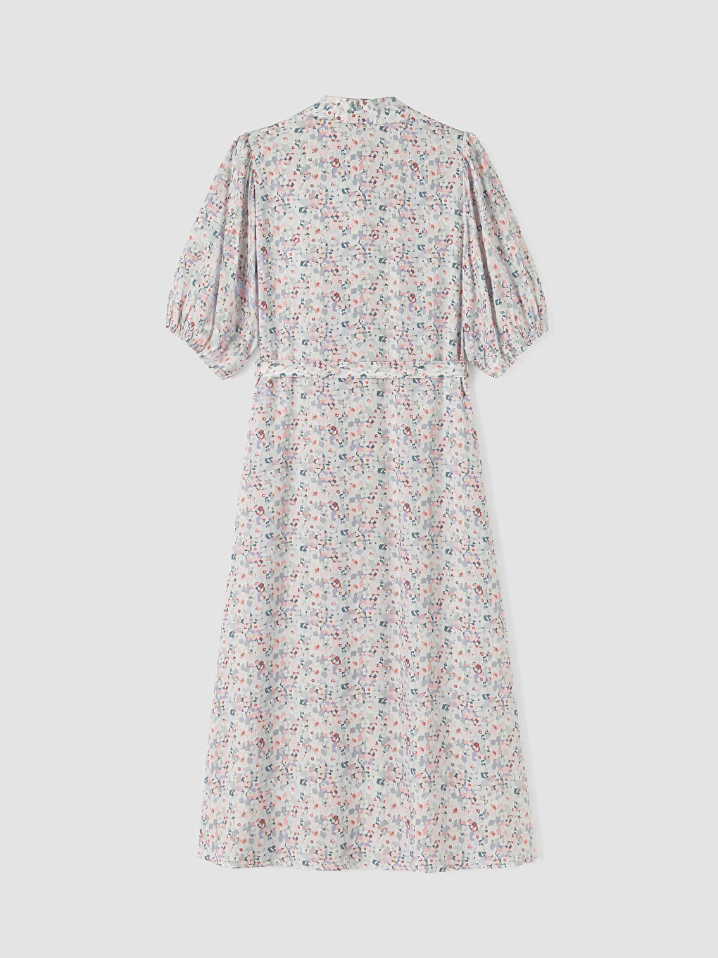 Woman Mix Shirt Dress-5