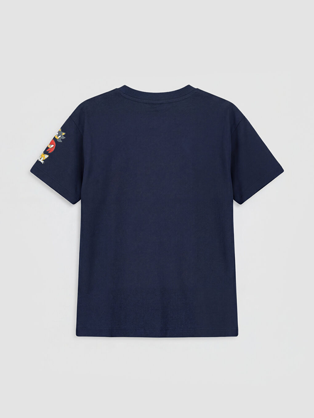 Lacivert Sonic Baskılı Erkek Çocuk Şortlu Takım-2