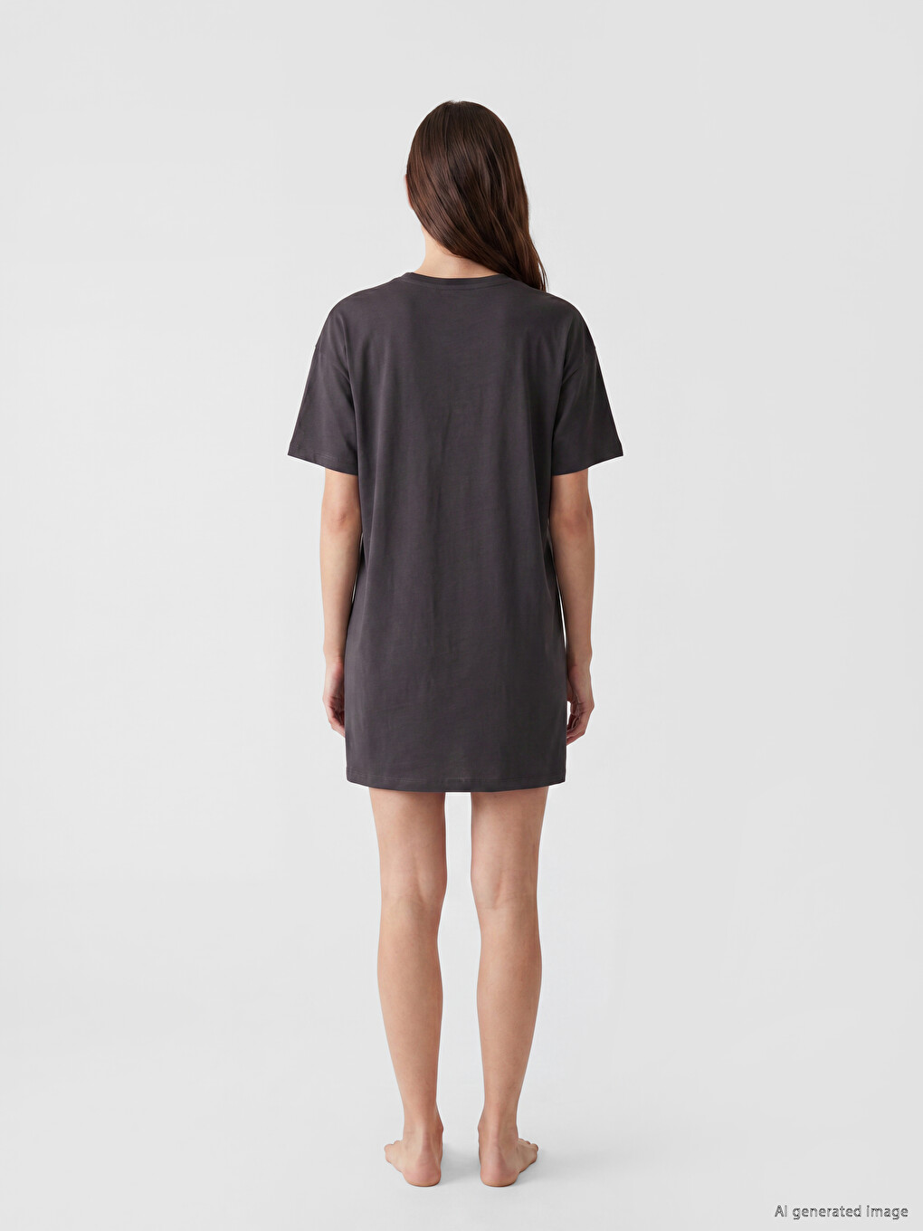 Stitch Printed Women's Nightdress-3