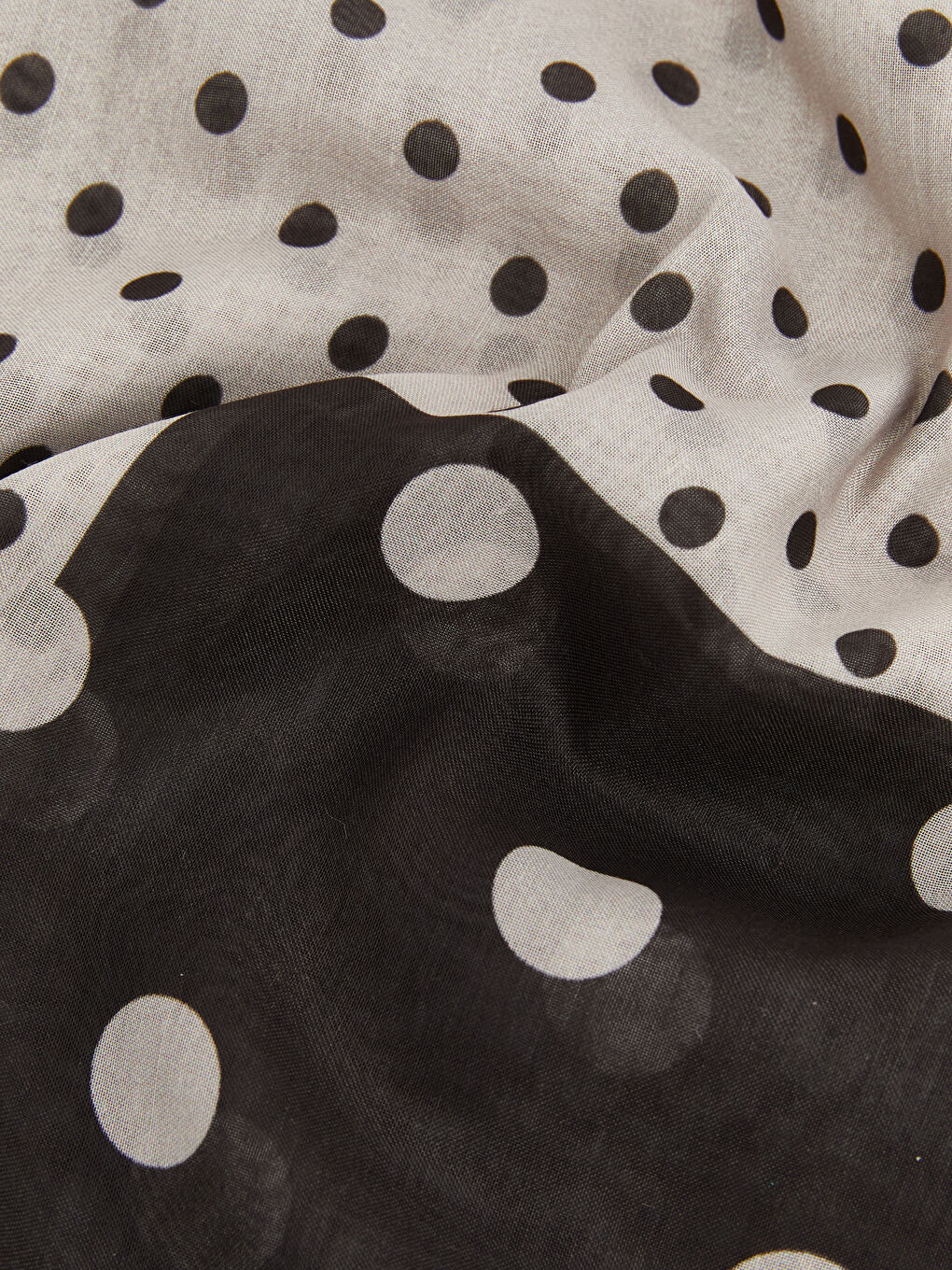 Kahverengi Desenli Kadın Şal-2