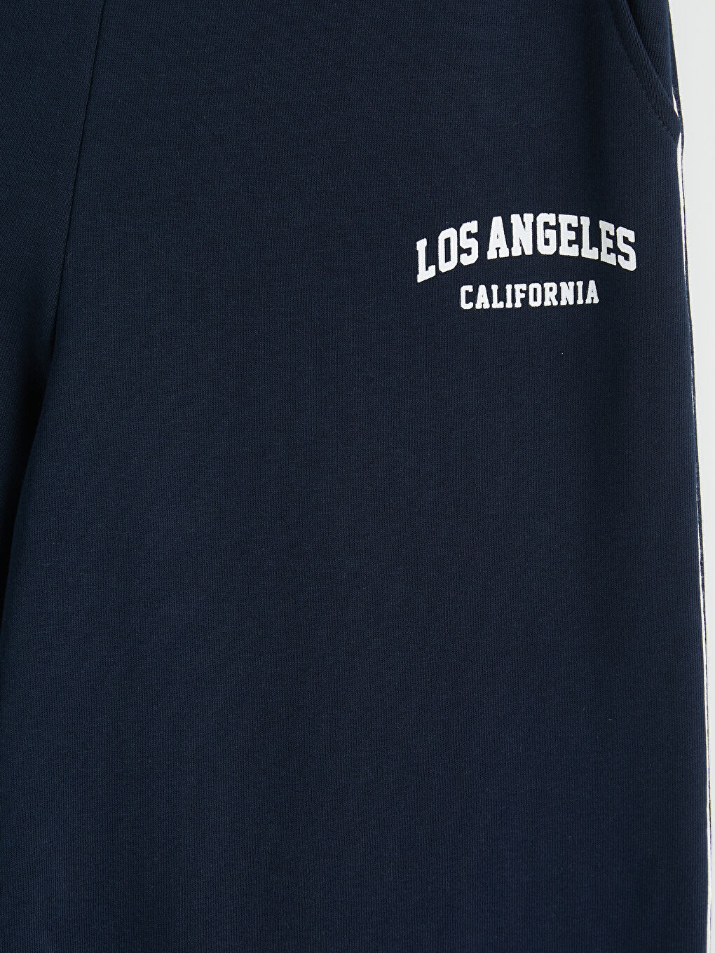 Lacivert Los Angeles Baskılı Kadın Eşofman Altı-2