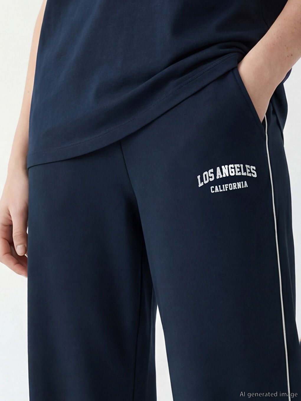 Ženske donje trenerke sa štampom Los Angeles-2