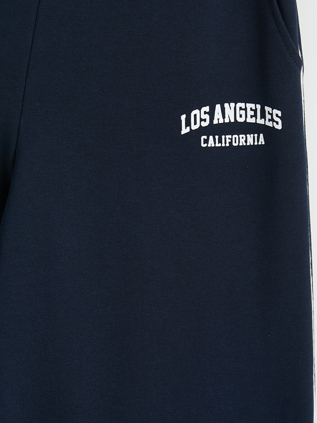 Lacivert Los Angeles Baskılı Kadın Eşofman Altı-2