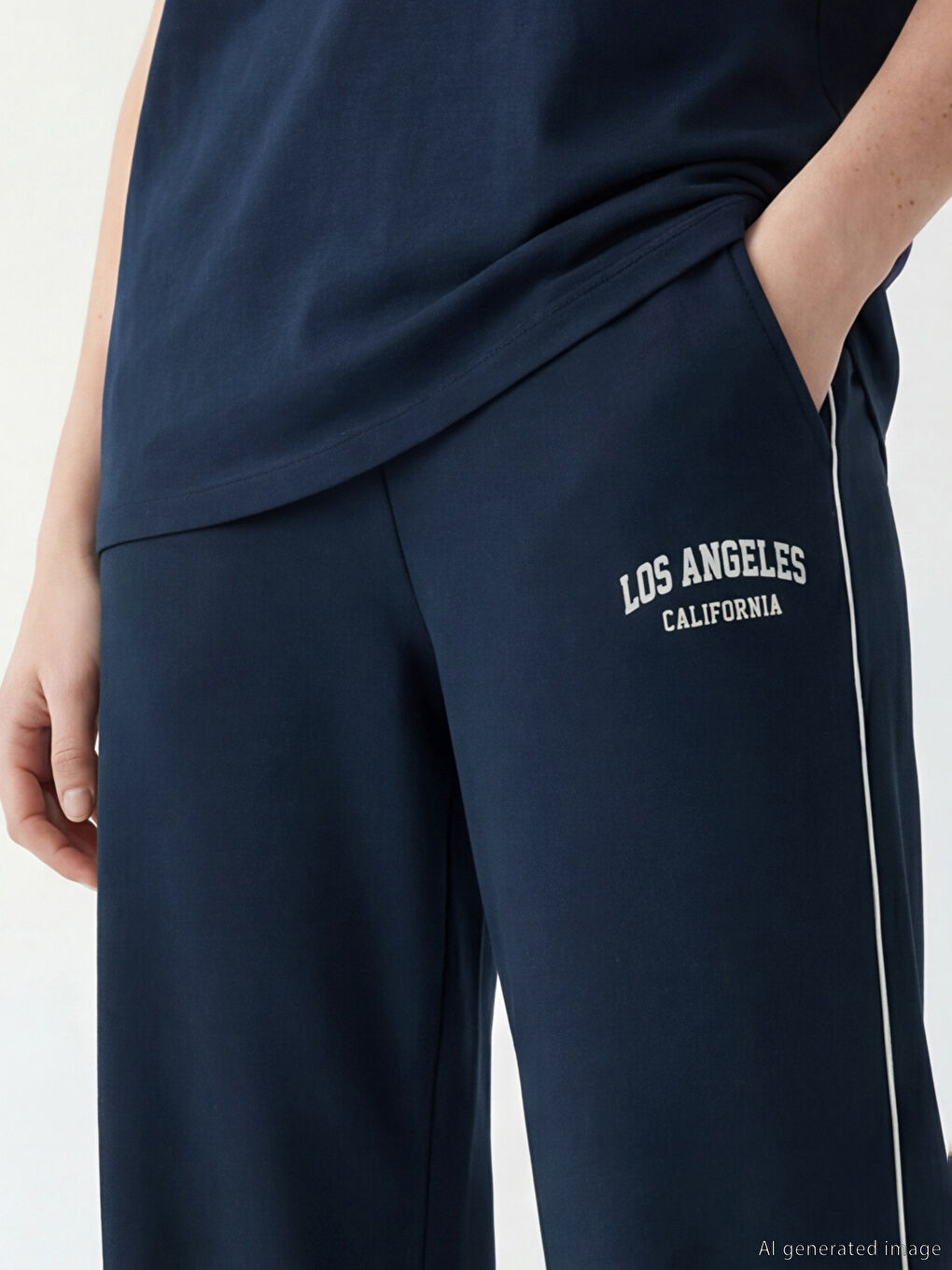 Женские спортивные брюки с принтом Los Angeles-2