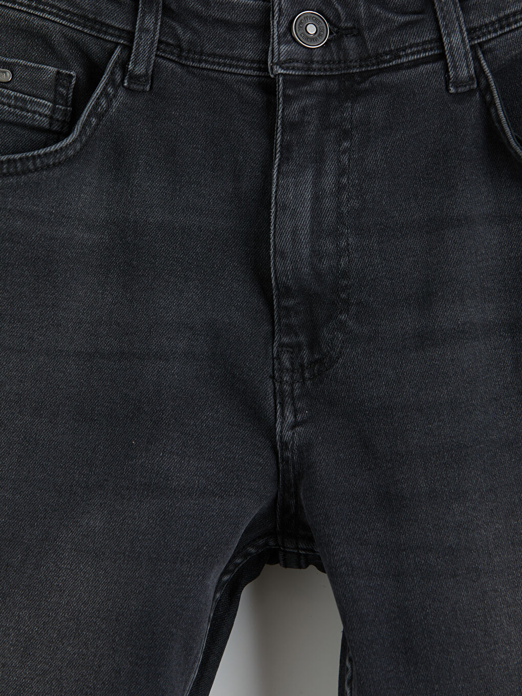 Siyah 750 Slim Fit Erkek Jean Pantolon-1