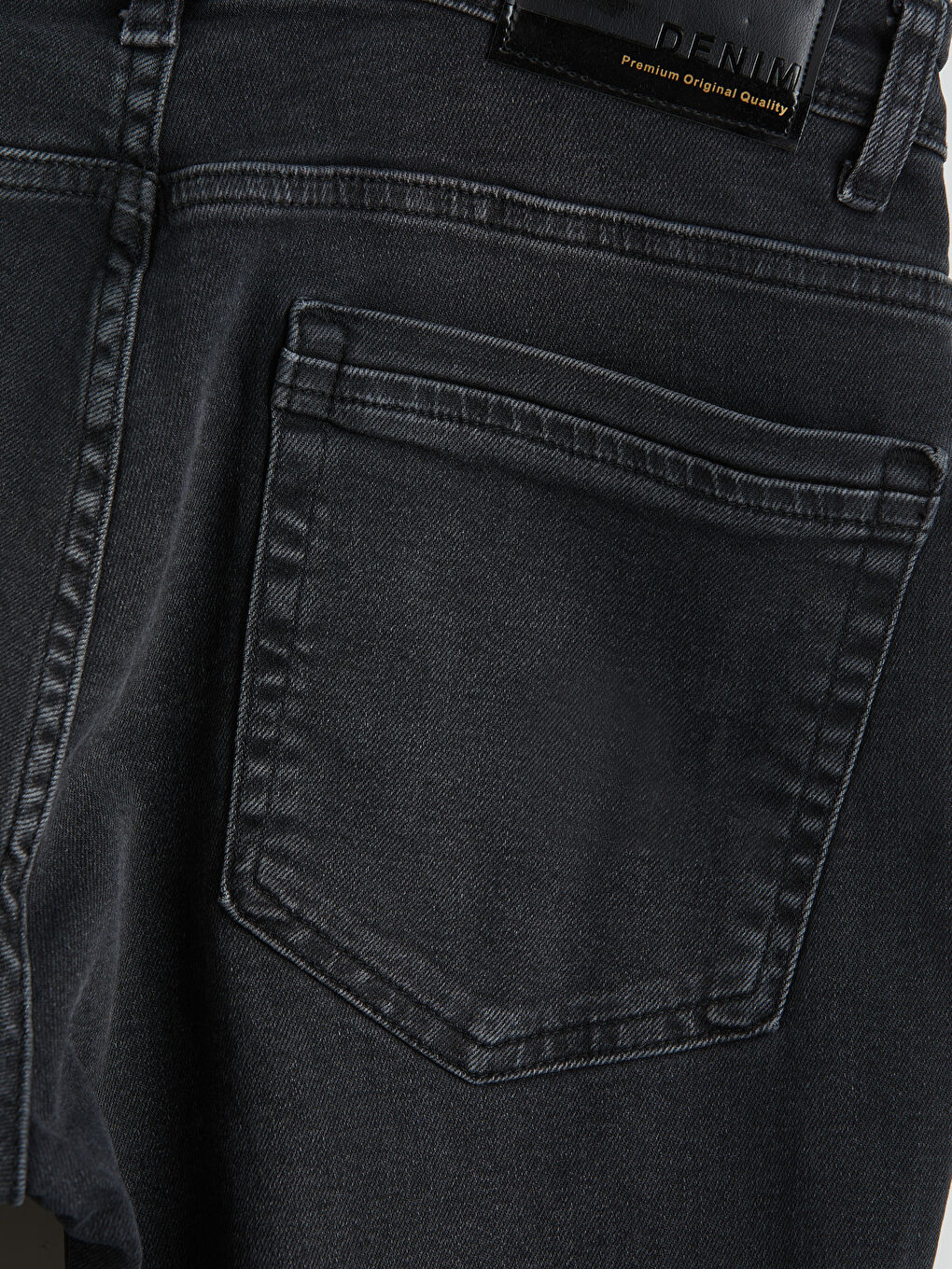 Siyah 750 Slim Fit Erkek Jean Pantolon-2