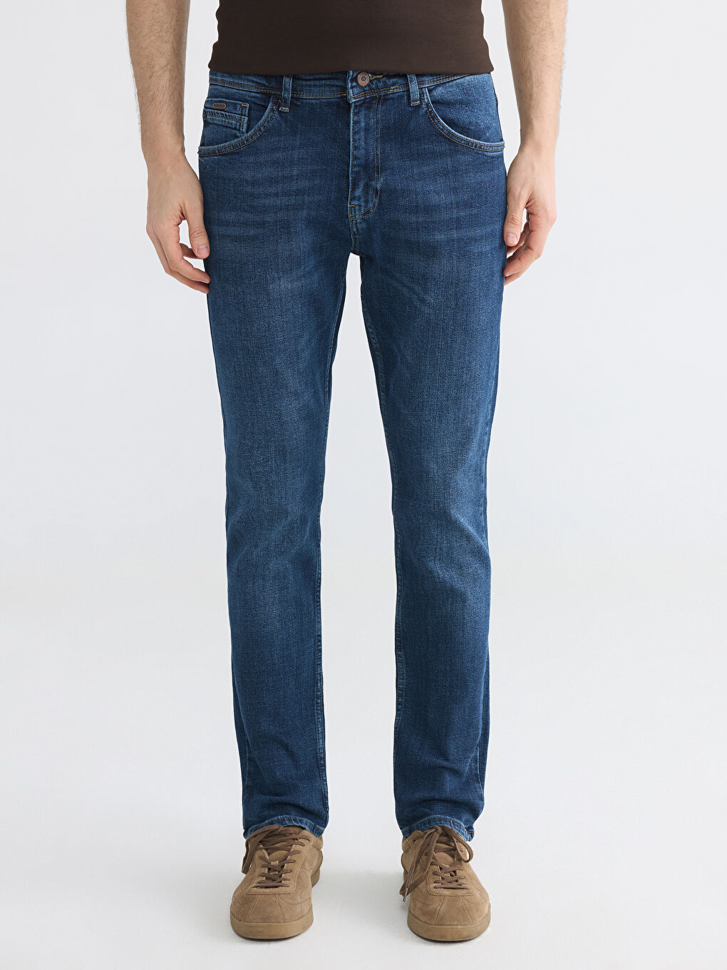 İndigo 750 Slim Fit Erkek Jean Pantolon-1