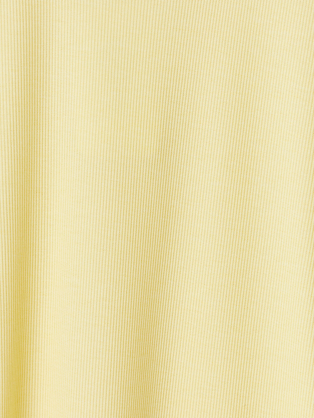 Sarı Bisiklet Yaka Kadın Tişört-2