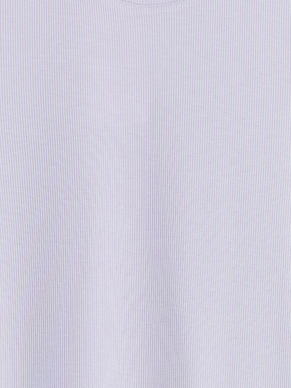 Lila Bisiklet Yaka Kadın Tişört-2