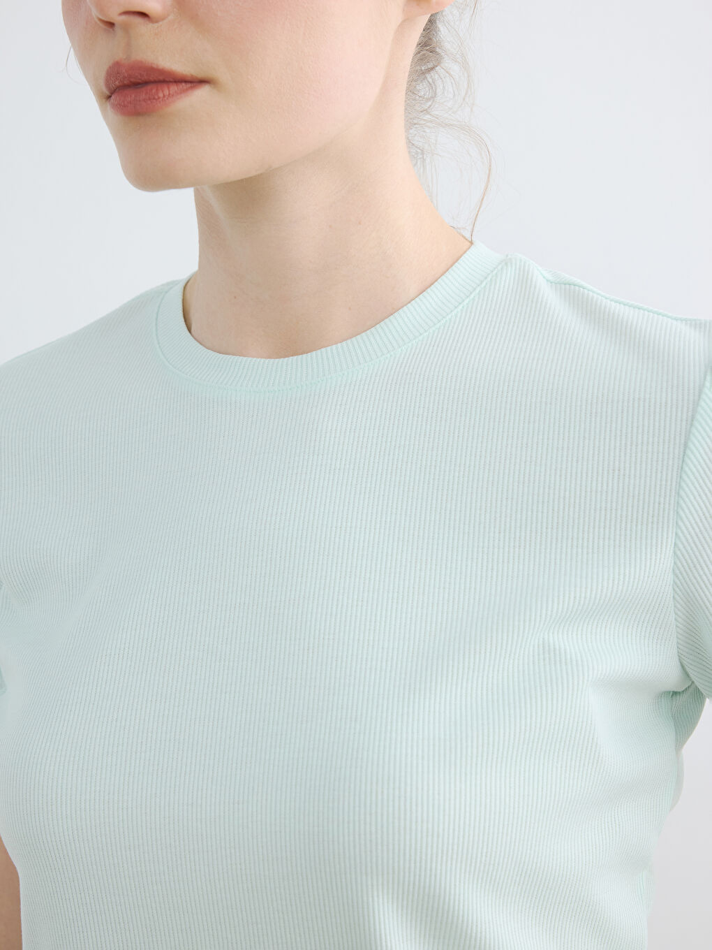 Crew Neck Women's T-Shirt-2