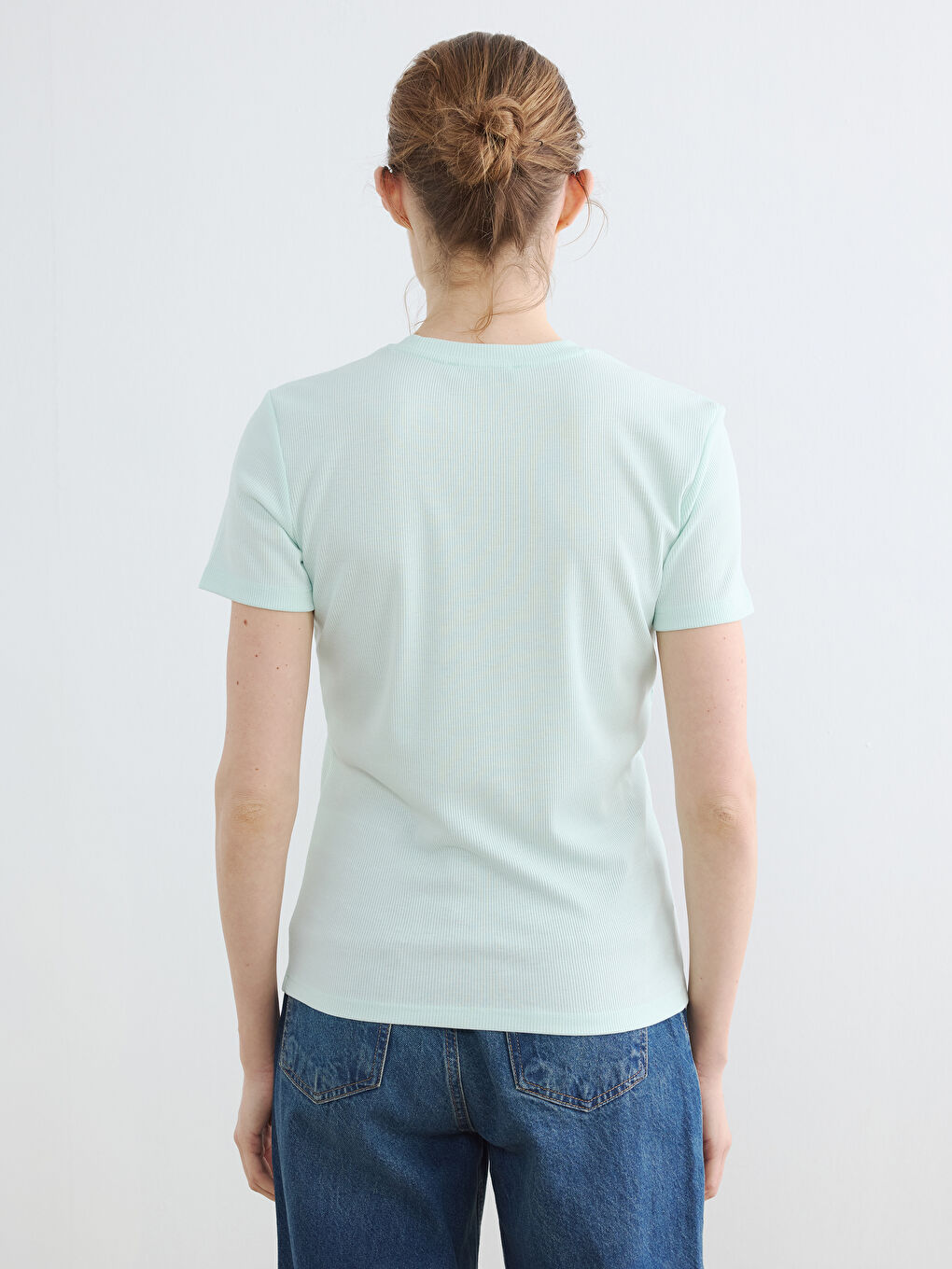 Crew Neck Women's T-Shirt-3