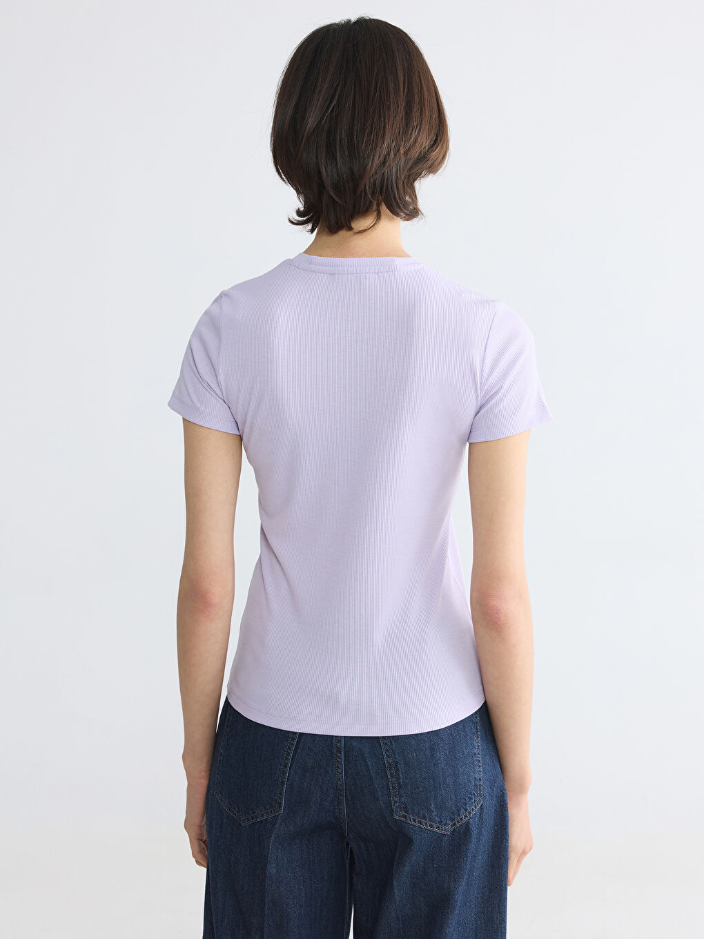 Crew Neck Women's T-Shirt-3