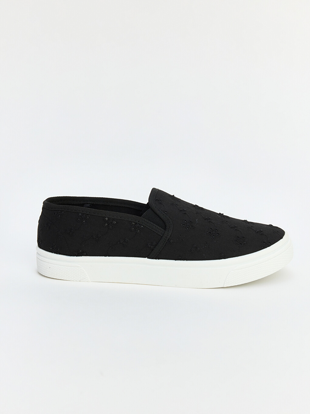 Embroidered Women's Slip On Sneaker-1