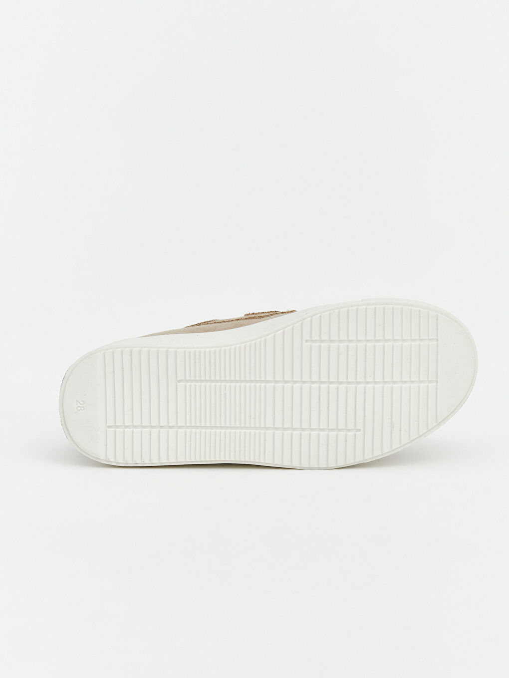 Bej Süet Görünümlü Erkek Bebek Klasik Ayakkabı-3