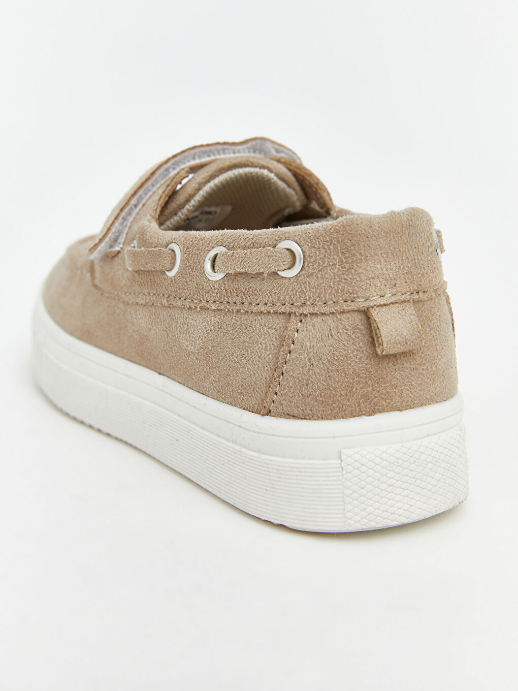 Bej Süet Görünümlü Erkek Bebek Klasik Ayakkabı-4