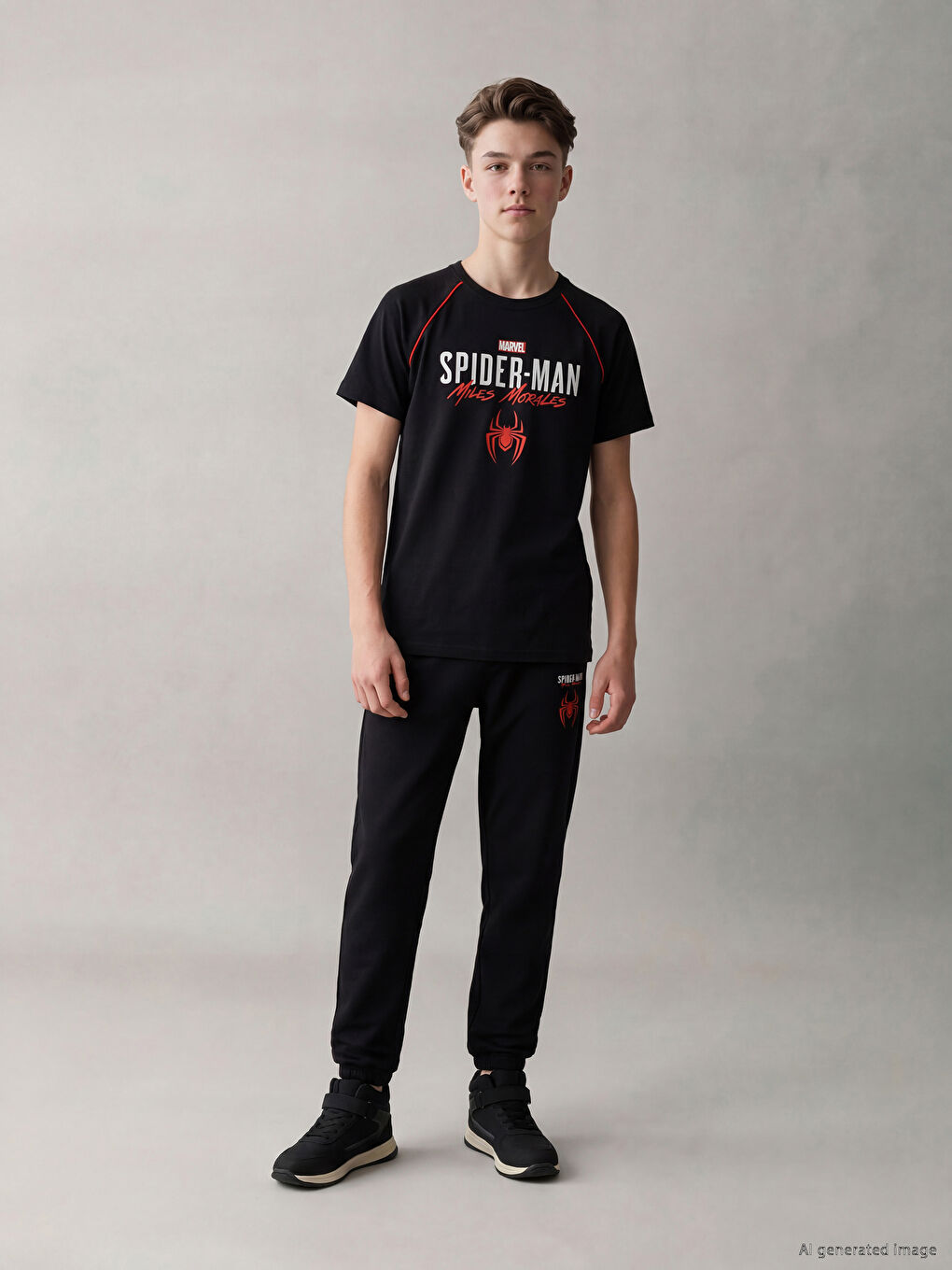 Spider-Man Printed Boys' Soft Touch Jogger Sweatpants