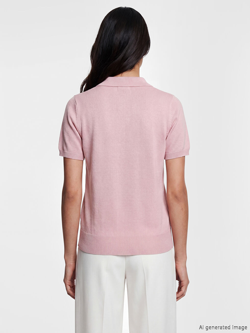 Žena RUŽIČASTA Kardigan-3