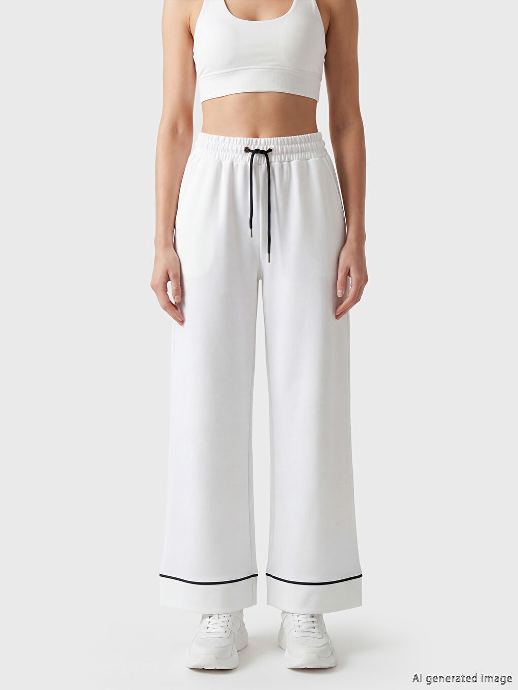 Žena BIJELA Trenirke-1