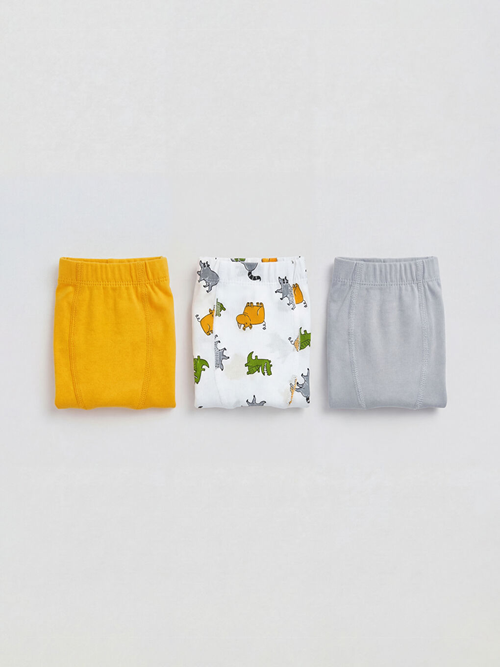 Beyaz Erkek Çocuk 3'lü Boxer