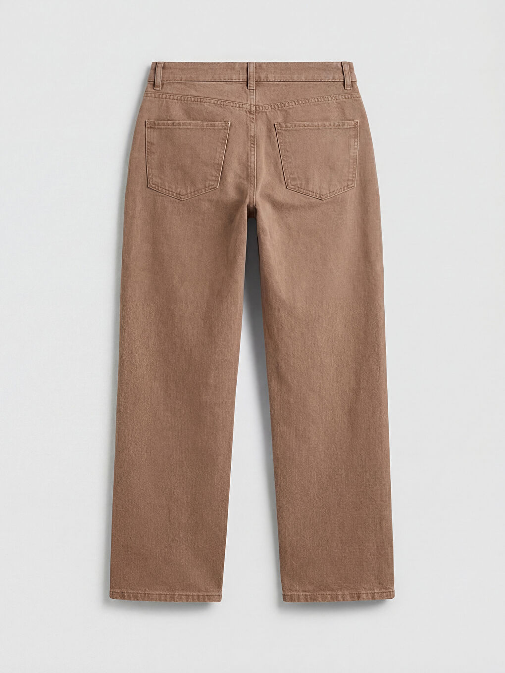 Pembe Boyfriend Fit Kadın Jean Pantolon-1