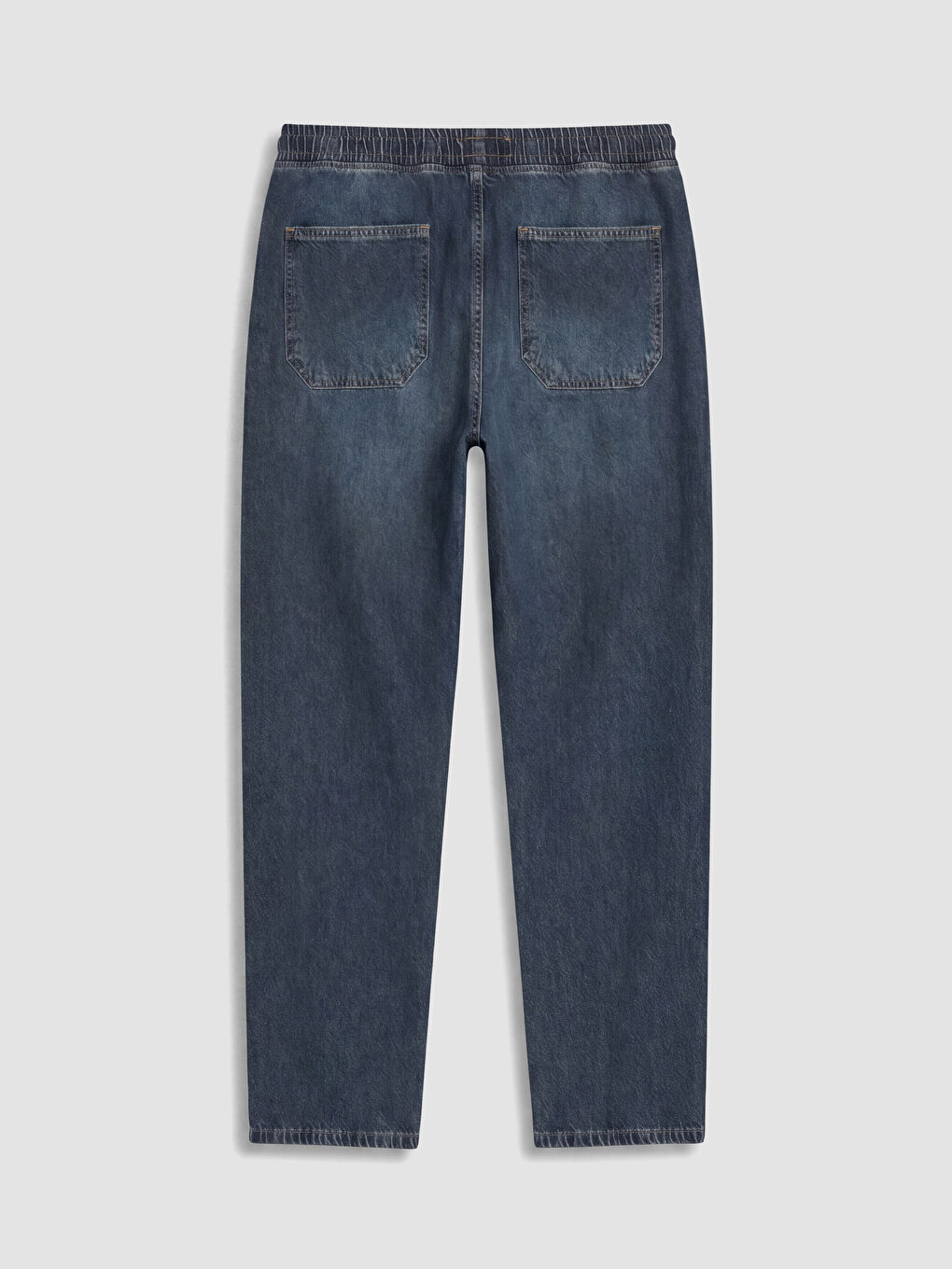 Yeşil 710 Loose Fit Erkek Jean Pantolon-2