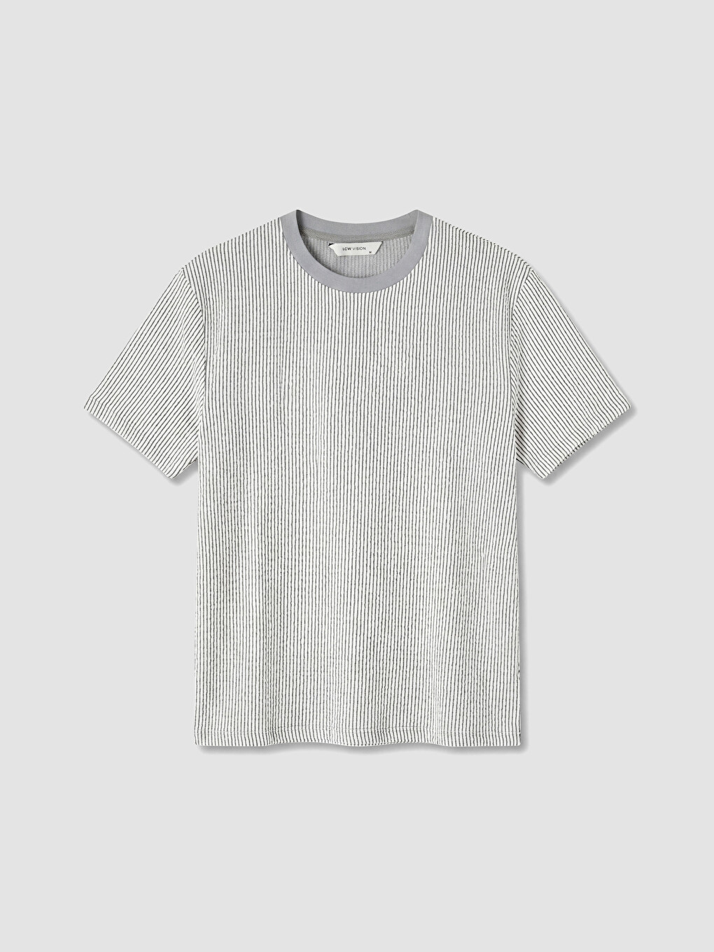 Crew Neck Striped Men's T-Shirt