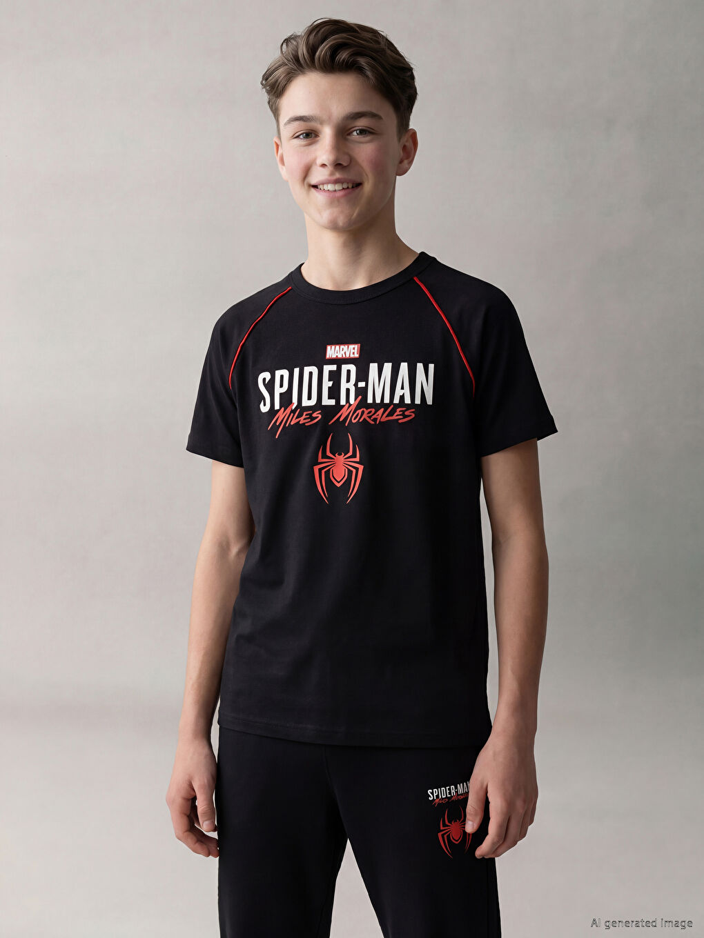 Spider-Man Printed Boys' Soft Touch T-Shirt