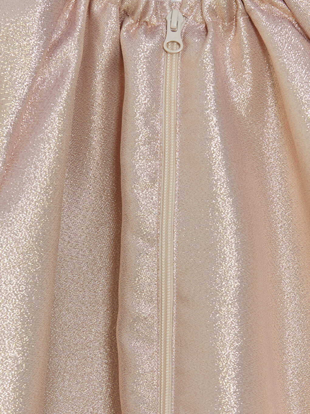 Pembe Uzun Kollu Büzgülü Yaka Kız Çocuk Bomber Ceket-2