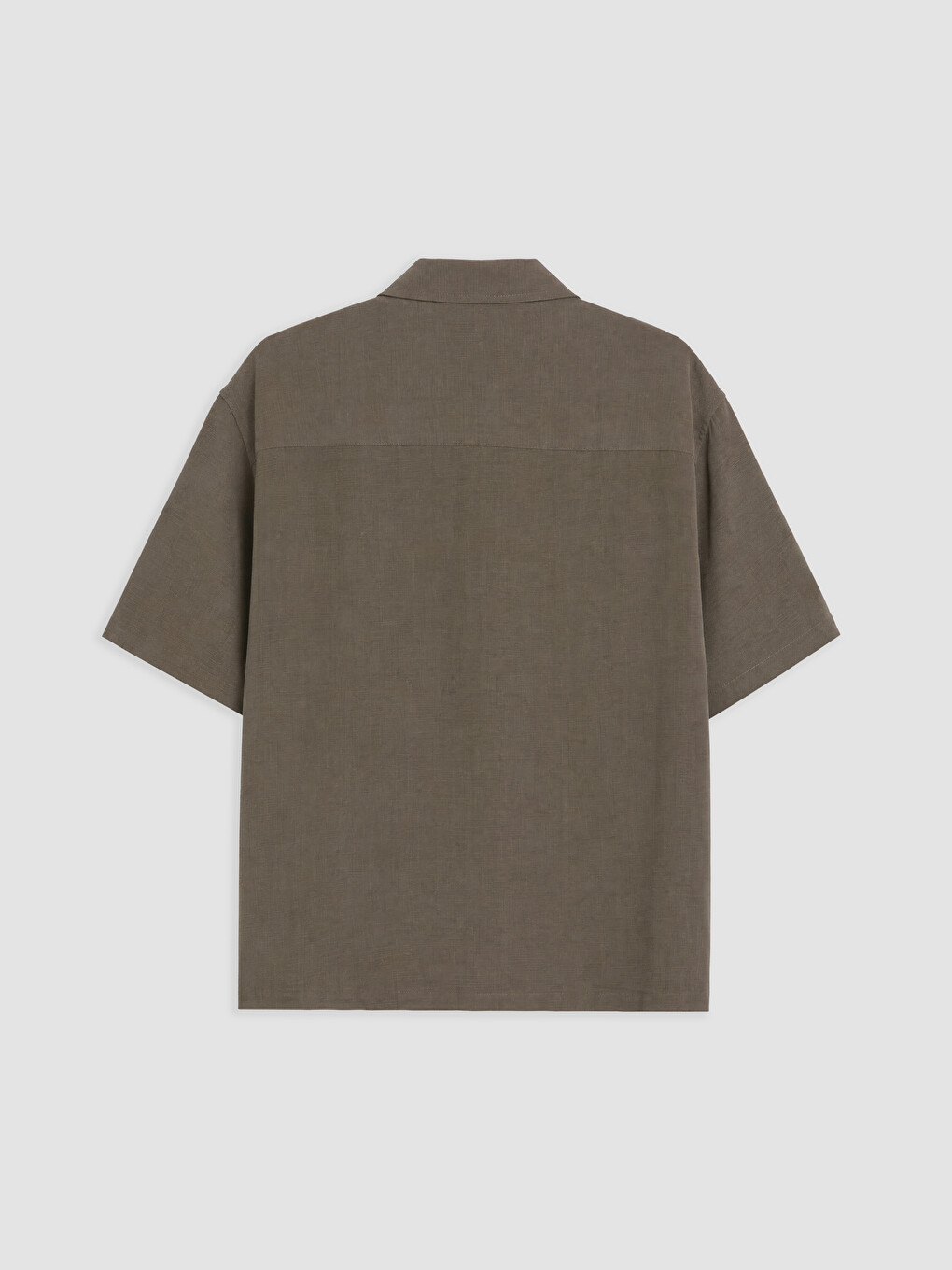 Man Brown Shirt-1